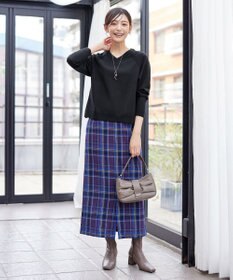 Tiaclasse 【安田美沙子さん着用・選べる2type】ラグランニットトップス