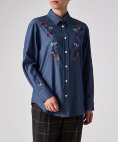 Paul Smith ダンガリー エンブロイダリーシャツ