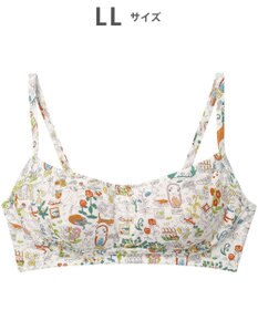 tsumori chisato SLEEP ツモリチサト ブラジャー ノンワイヤーブラ 綿100%(パッド受け) ストラップ長さ調整可能 UBX534 /ワコール