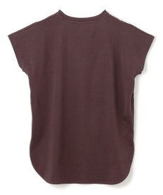 UNFILO BEAUTY FORM ロゴ刺繍フレンチスリーブTシャツ