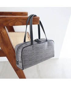 PELLE BORSA スモールボストン Grise グリーズ 9116