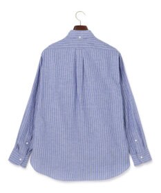 J.PRESS MEN 【WEB・一部店舗限定】コットンリネンストライプシャツ