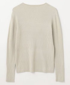 ANY 【洗濯機可】ボトルネック リブニット