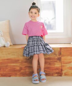 ANY KIDS 【綿100%】バックプリント オーバーサイズTシャツ