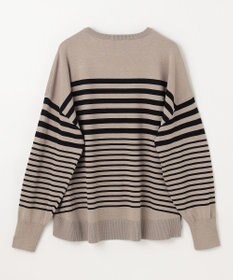 ANY 【洗濯機可】ボーダーニット