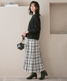 23区 【CLASSY.1月号掲載】ウールブレンド カーディガン