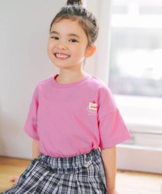 ANY KIDS 【綿100%】バックプリント オーバーサイズTシャツ