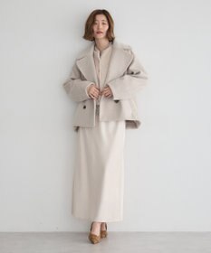 YECCA VECCA サテンフレアスカート