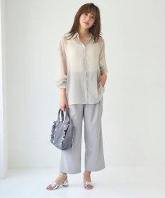 Feroux 【洗える】ベーシックシアー シャツ