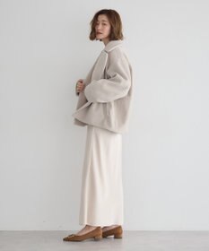 YECCA VECCA サテンフレアスカート