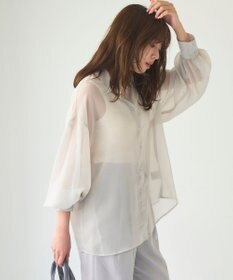 Feroux 【洗える】ベーシックシアー シャツ