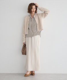 YECCA VECCA サテンフレアスカート