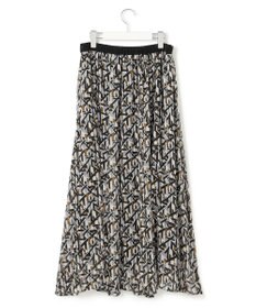 23区 L 【洗える】Ratti アブストラクトプリント スカート