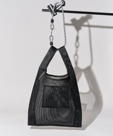 AMERICAN HOLIC ロープ付メッシュトートバッグ