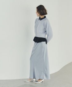 YECCA VECCA サテンフレアスカート