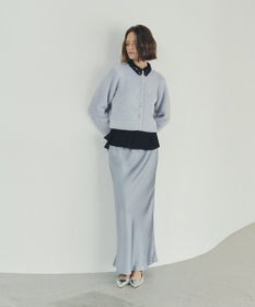 YECCA VECCA サテンフレアスカート