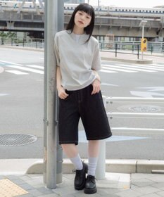 WEGO 【ユニセックス着用ITEM/MLサイズ展開】フェイクレイヤードキーネックT（SS）