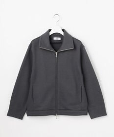 J.PRESS LADIES S 【WEB限定】ダンボールジャージー ハイネック ブルゾン