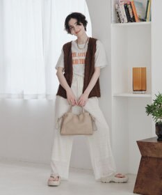 Green Parks ２ｗａｙドロストスタッズショルダーバッグ