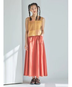 Green Parks ■ＥＳＣＡＲ　サイドポケットギャザースカート