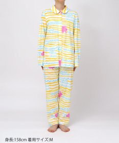 tsumori chisato SLEEP ツモリチサト パジャマ 綿100%(本体) スムース素材 長袖 長ズボン レディース UDX597 /ワコール