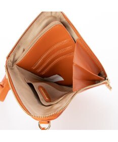 LA BAGAGERIE シープレザー　キルティングスマホショルダー