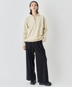 UNFILO マイビューティ タックワイドパンツ