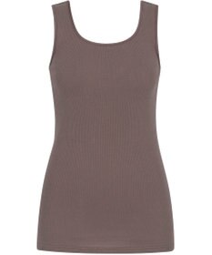 Wing インナー オーガニックコットン100％(身生地) ブラがひびきにくい 【綿の贅沢 オーガニック リブタイプ】 ノースリーブ タンクトップ EL1161 ウイング／ワコール