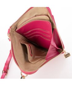 LA BAGAGERIE シープレザー　キルティングスマホショルダー