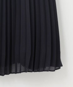 自由区 S 【洗える】シフォンプリーツ ワンピース