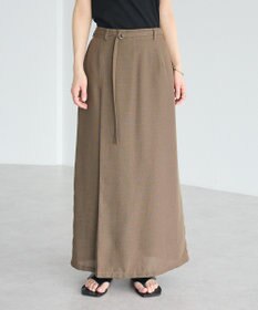 CRAFT STANDARD BOUTIQUE リネンライクラップ風スカート