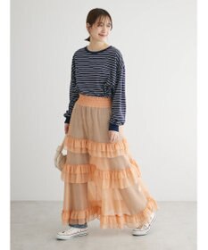 Green Parks マシュマロタッチボーダープルオーバー