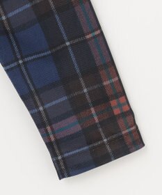 23区GOLF 【WOMEN】【日本製】チェック柄 長袖ポロシャツ