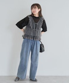 Green Parks シアーベロアプルオーバー