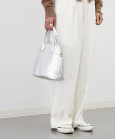 FOLNA RD ホイルレザーブガッティボストンバッグ