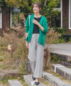 Tiaclasse 【おのののかさん着用】冷凛(ひやりん)カノコカットソーピンタックパンツ