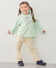 ANY KIDS 【洗濯機可能】ときめきストレッチ ネコパンツ