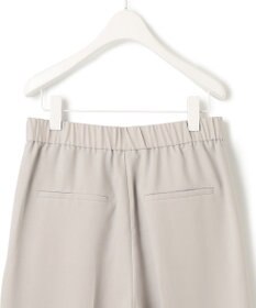 ICB 【WEB限定カラーあり】FluidBackSatin ワイドクロップドパンツ