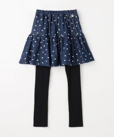 ANY KIDS ネコ×ドット刺繍 スキャッツ