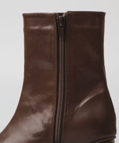 BONTRE 【PRECIEUX JOUET/プレシュウジュエ】ワイドスクエアショートブーツ