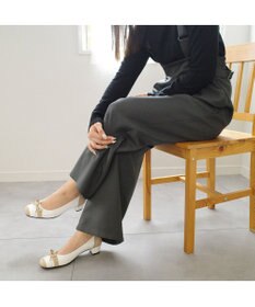 Pointer 日本製 本革リボン付きパンプス