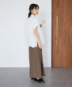 CRAFT STANDARD BOUTIQUE シャーリングショートスリーブブラウス