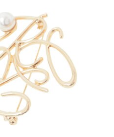 Green Parks ｅｖｅｒｙ　ｗａｌｋ．モノグラムブローチ