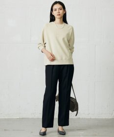 自由区 L クリアループバックレタリング スウェット