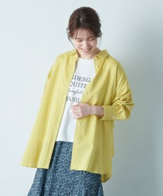 ANY ライトリネンクロスチュニックシャツ