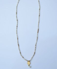 monshiro シルクビーズネックレス