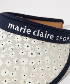 FILA GOLF／marie claire 【marie claire SPORT】花柄UVクリップサンバイザー