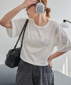 WEGO ラインストーンショートT