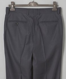 GOTAIRIKU 【Loro Piana Fabric】365 通年スーツ(グレー×ストライプ)