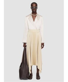 JOSEPH ニットウィーブプリッセ　プリーツスカート